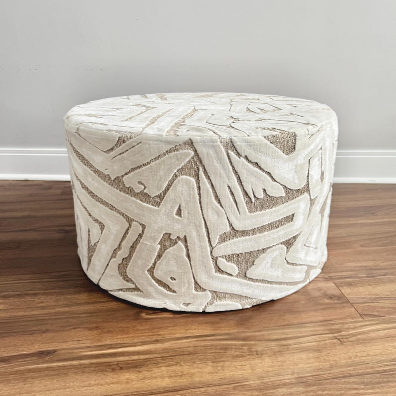 Round Ottoman Pouf