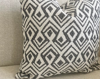 Square Throw Pillow Cover, Decorative Pillow Cover, Square Pillow Cover, 22” 24” Cover, Pillow, Neutral Pillows, Bed and Sofa Pillow