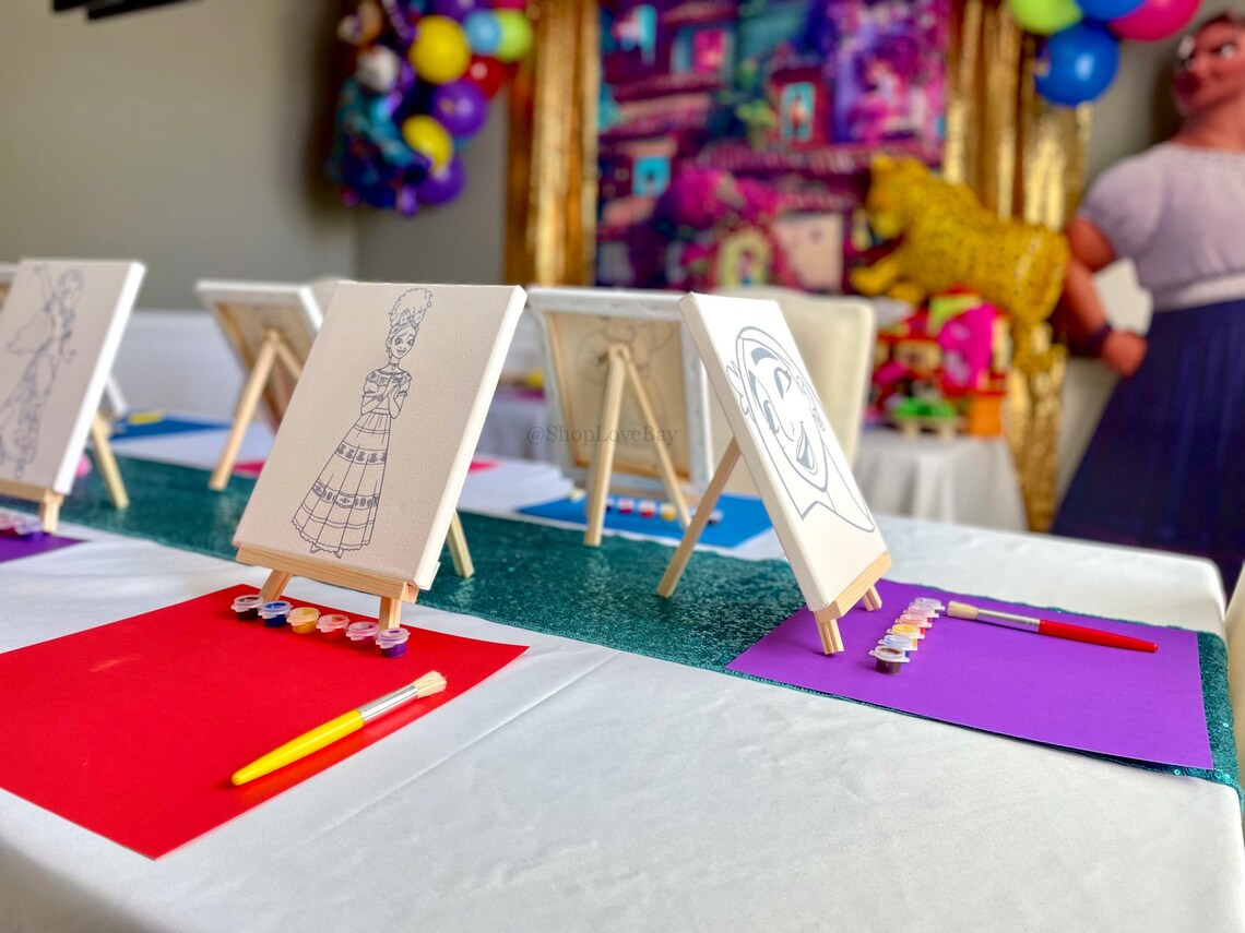 DIY Party Canvas Ready to Paint Encanto Canvas Etsy
