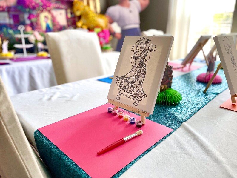 DIY Party Canvas Ready to Paint Encanto Canvas Etsy