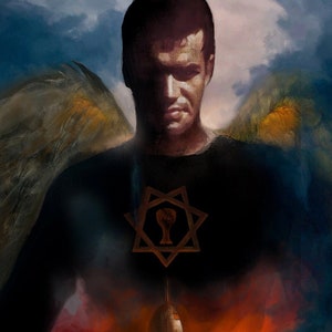 New! In stock The Original Rocket Man, The  Strangest Angel of all Jack Parsons! Thelemic Wall Art 13x19 inch poster Print