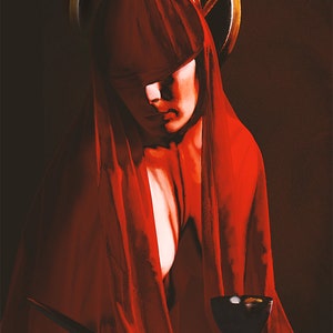 BabalON, Madre degli Abomini. La Prostituta Sacra. Stampa Artistica da Parete