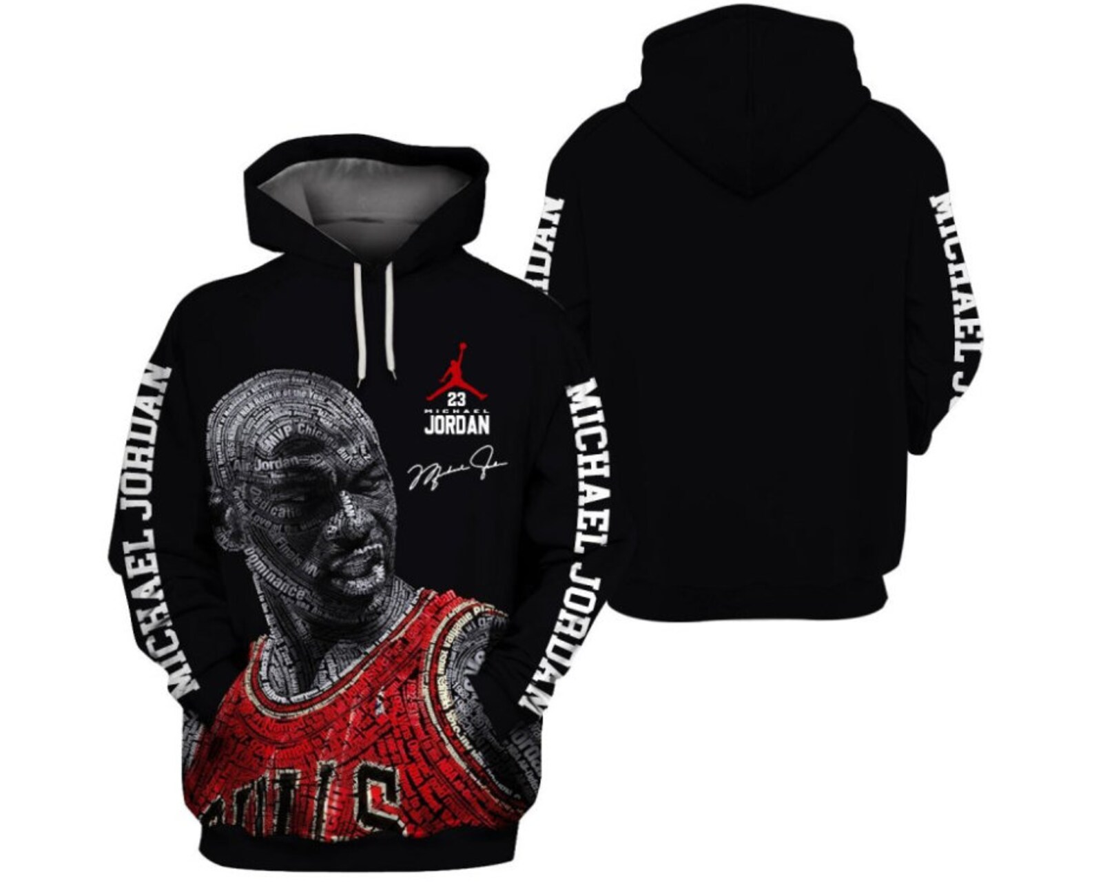 michael jordan graphic hoodie