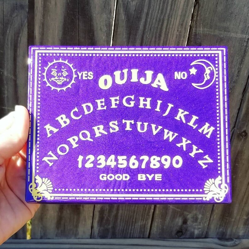 Ouija Board Miniature Ouija Board Planchette Ouija Board Etsy