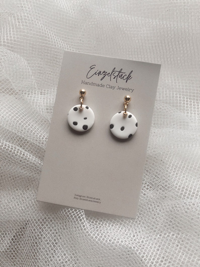 Handmade Clay Earring Kira