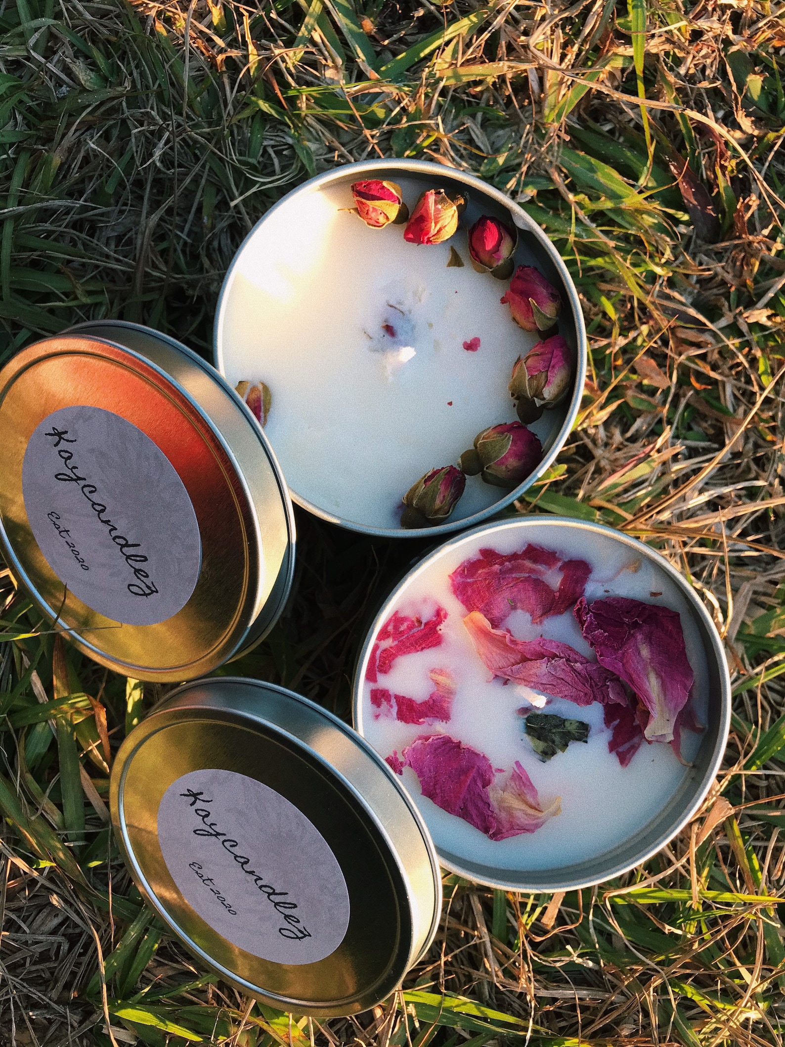 Slow burning soy candles & wax melts. Etsy
