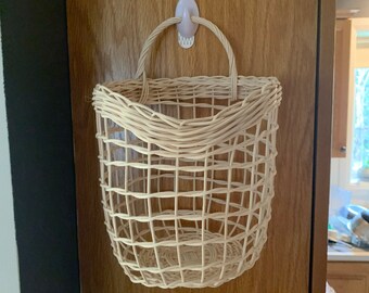 Rattan Garlic Basket, Rattan Onion Basket, Rattan Kitchen Storage Basket, Rattan Root Basket