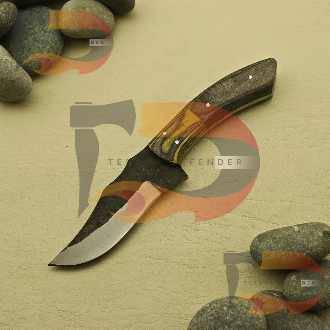 1095 High Carbon Steel Hunting Knife Custom Handmade High Carbon Steel Tracker Knife Hunting