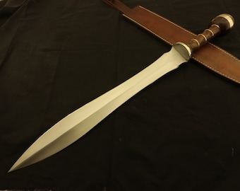 Roman Gladius Historical Custom Handmade D2 Steel Blade,  Warrior Sword