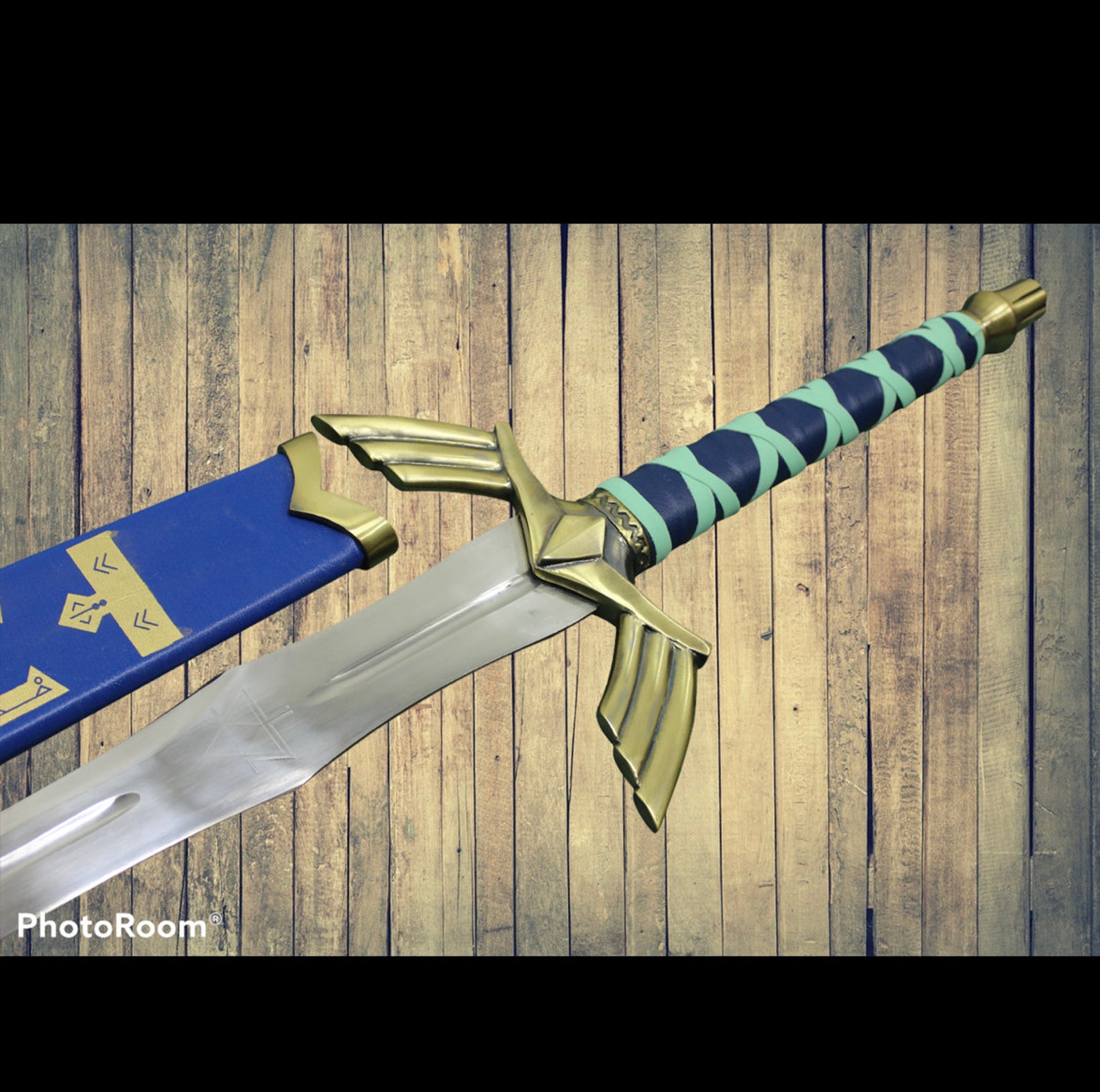 Handmade Legend of Zelda Sword Replica with Leather Sheath Etsy