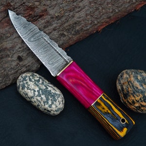 Celtic Scottish Dirk SGIAN DUBH  Bone Handle Knife.