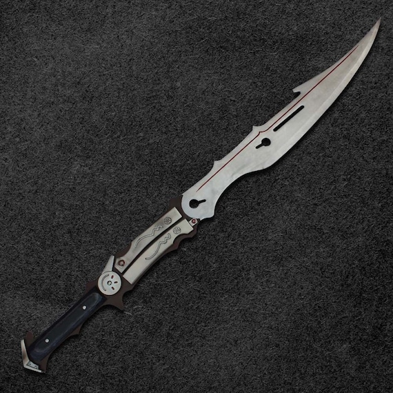 Handmade Sword Final Fantasy XIII -  Cosplay Replica Anime Game Carbon Steel Sword