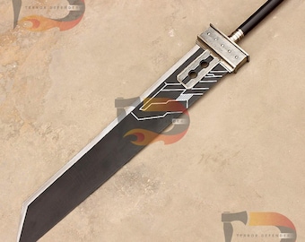 Handmade Stainless Steel Large Broad Sword | Collector Sword | Cosplay Display Prop | Custom Engraving | Gift for Him