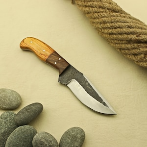 Handgeschmiedete D2 Kohlenstoffstahl Full Tang Jagdmesser