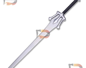 Handmade Stainless Steel Power Sword Replica with Leather Sheath