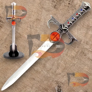 Handmade Lion-O&#39;s Sword of Omens Replica: 16&quot; Display Piece with Stand