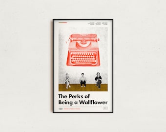 The Perks of Being a Wallflower Poster – Retro-Modern Movie Art Print