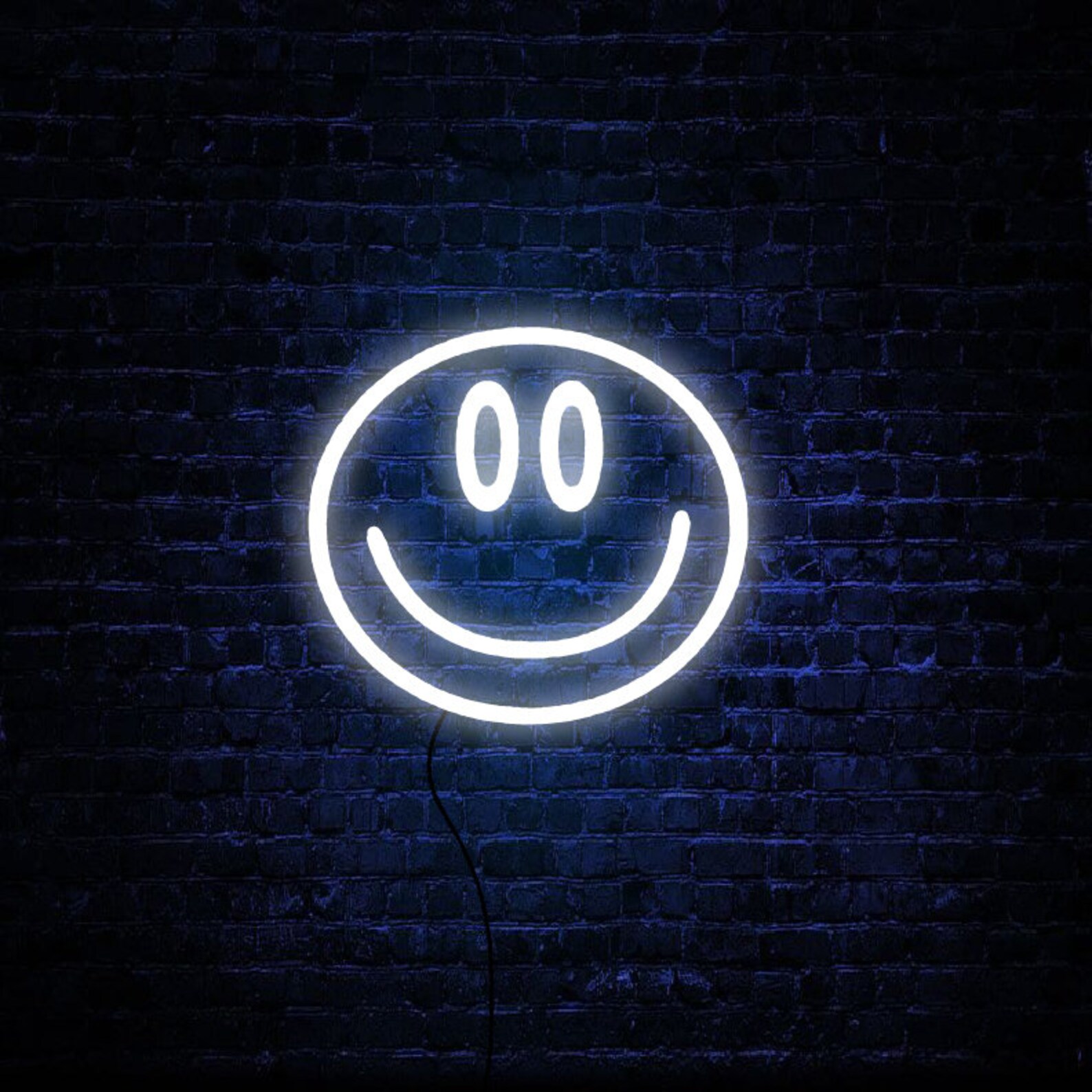 Smile Neon Sign Neon Sign Wall Art Smile Decor | Etsy