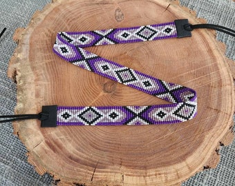 Handmade Beaded Hat Band