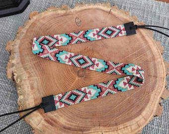 Handmade Beaded Hat Band