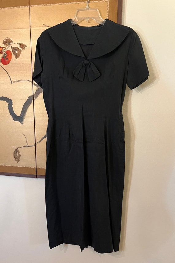 1950s/1960s Little Black Pencil Dress