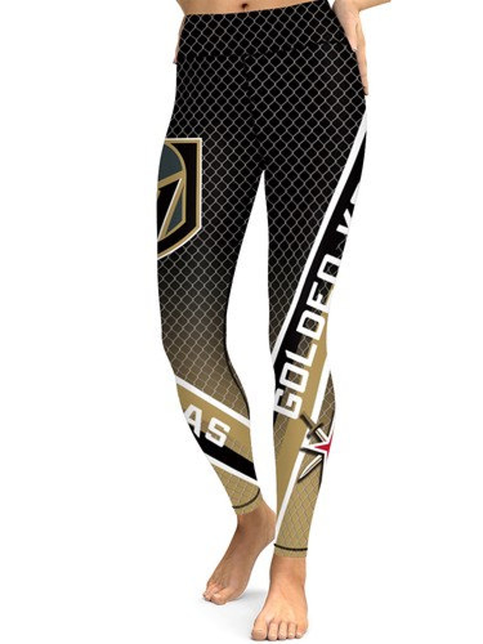 Los Vegas Golden Knights Hockey Team SportsLeggings Ultra Etsy