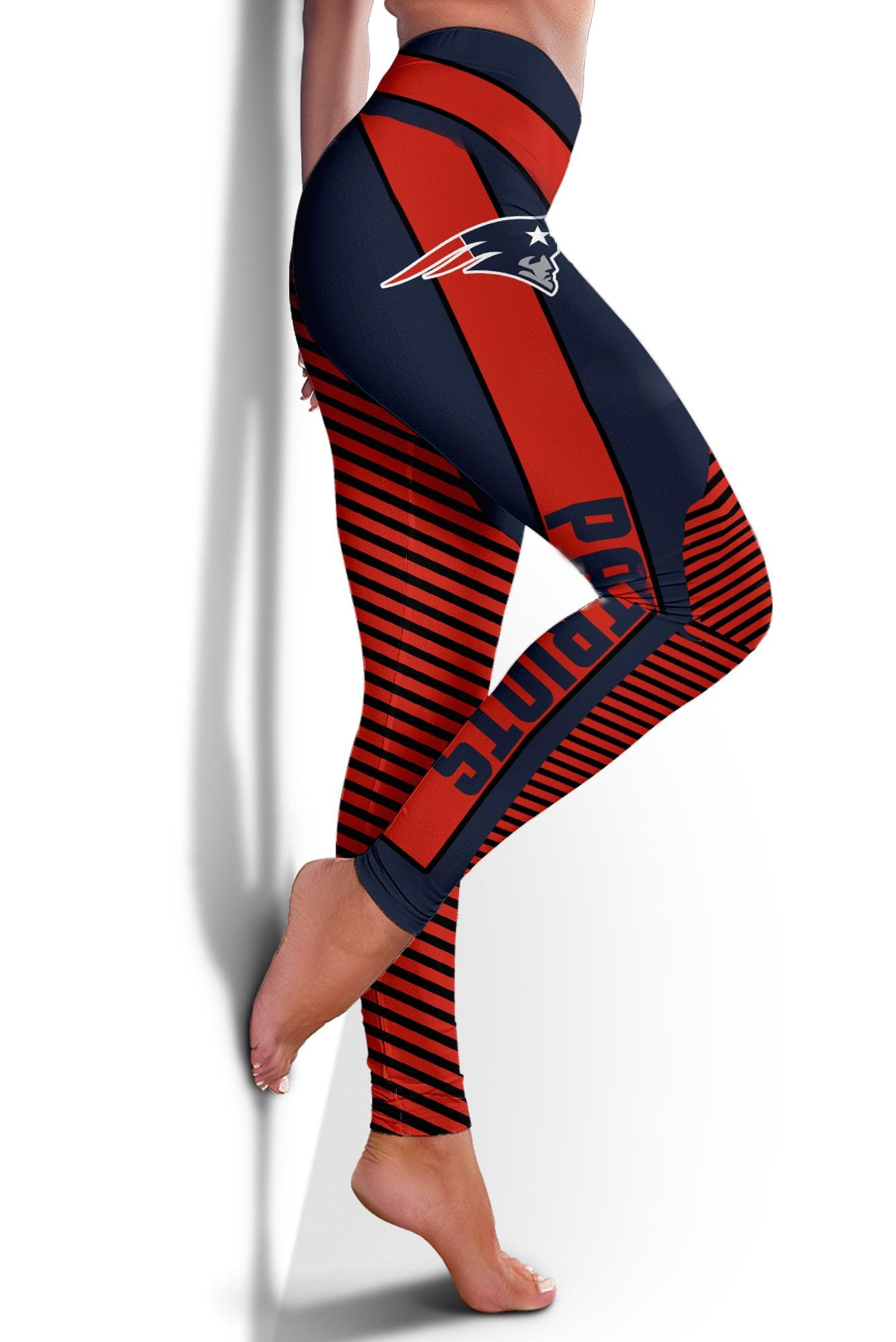 Nfl New England Patriots Leggings 3458 Leggings Ultra Soft