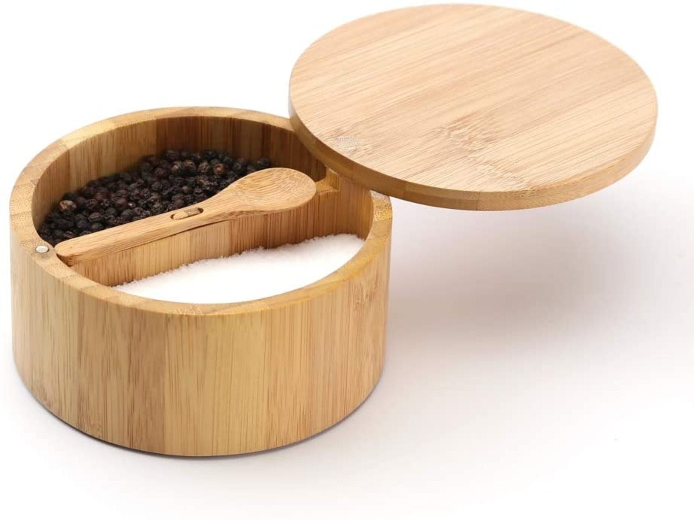 Core Kitchen Crushed Bamboo Salt And Pepper Mill Set at Juan Sharpton blog