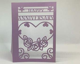 Download Anniversary Card Svg Etsy