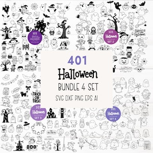 404 Halloween Pumpkin Bundle Svg Ghost Cut file Pumpkins Laser Halloween svg Glowforge Halloween Clipart svg dxf png for cricut