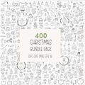 400 Christmas Bundle SVG For Cut File,Christmas Tree,ornaments Doodle, hand drawn,Cartoon, svg,dxf,png,eps, for cricut Silhouette,Cameo, product logo