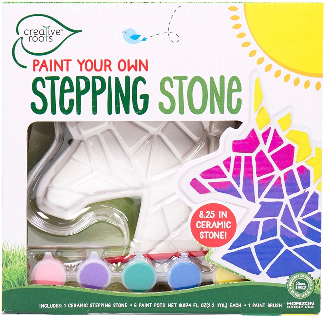 Paint Your Own Unicorn Stepping Stone Etsy