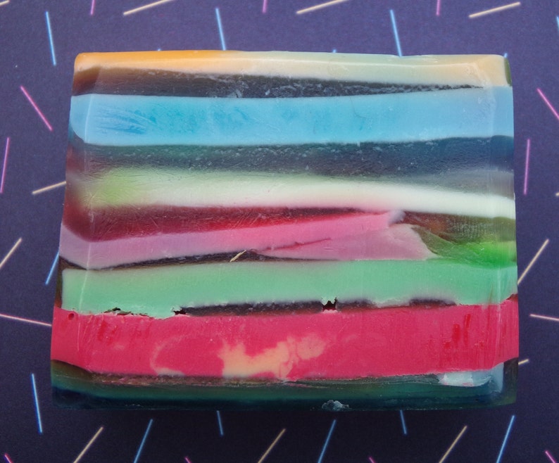 FNAF Security Breach Layered & Confetti Soap Bars Etsy