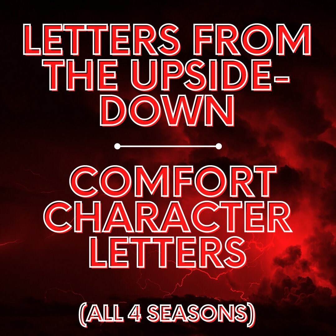 Handwritten Letters From the Upside Down - Etsy