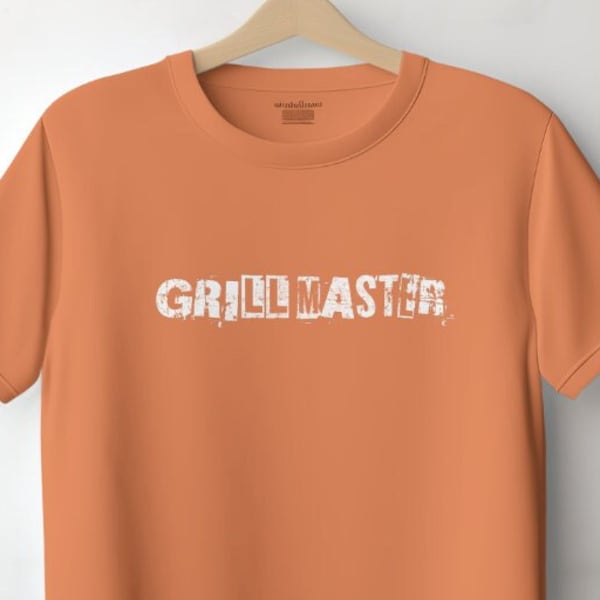 Vintage GenX Grill Master T-Shirt for Dad as Father's Day, Summer Cookout, Birthday or 4th of July Gift