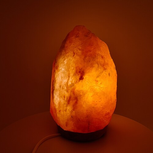 Natural Himalayan Crystal Salt Lamp crafted Multiple Sizes - Etsy UK