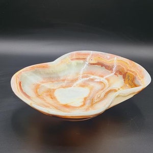 Onyx Crystal Bowls - Freeform Bowl, Healing, Handmade, Home Decor, Father&#39;s day giftGift