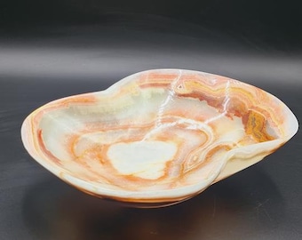 Onyx Crystal Bowls - Freeform Bowl, Healing, Handmade, Home Decor, Father&#39;s day giftGift