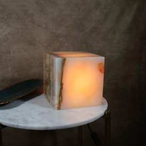 Onyx Marble Table Lamp 6