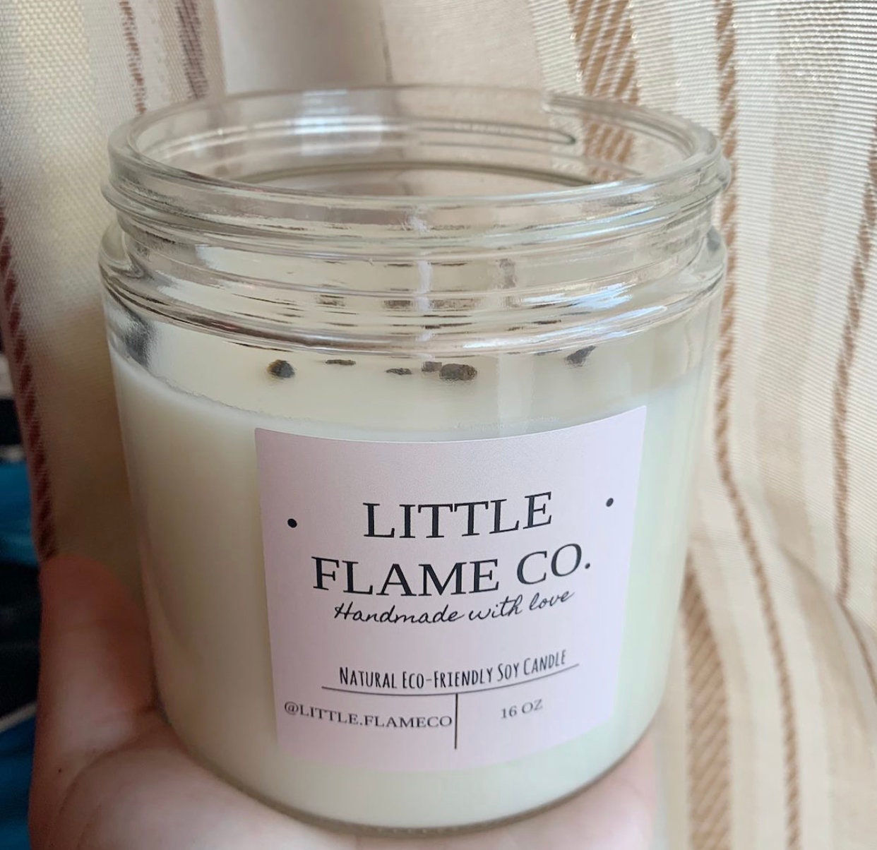 Vanilla Bean Candle Handmade Candle Soy Candle Mothers Etsy