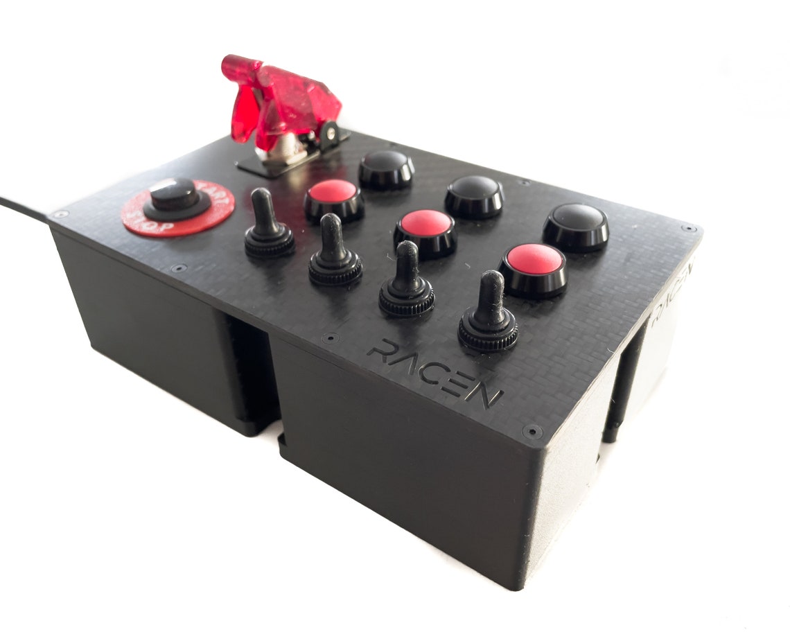 Carbon Fiber Button Box 12 UITGANGEN Etsy