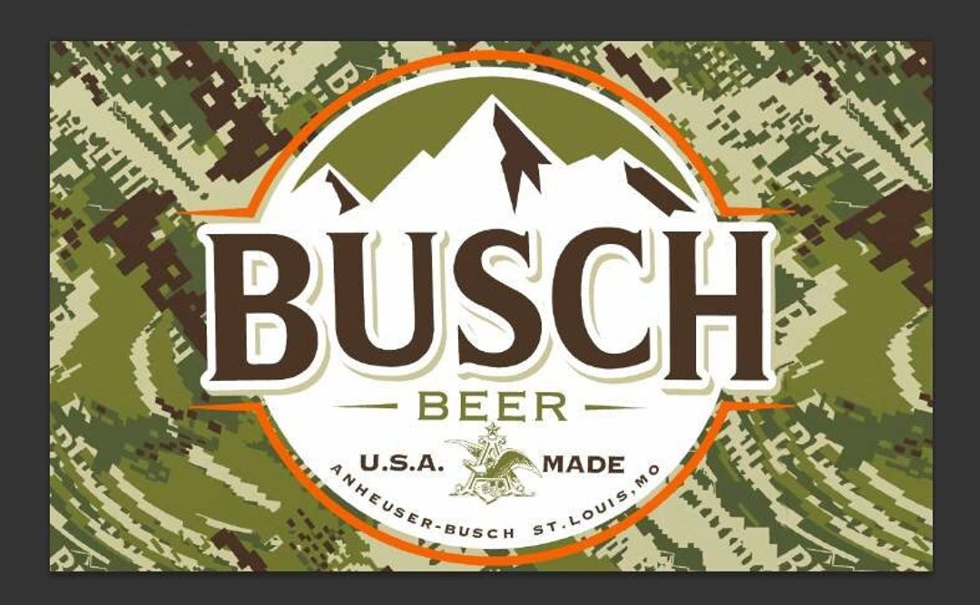 Busch Camo camouflage Flag for College Dorm and Man Cave 3x5 Etsy