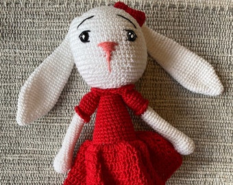 Crochet Bunny, handmade