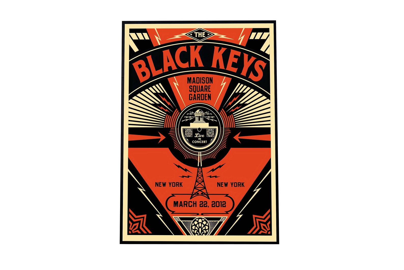 The Black Keys Poster print Vintage tour classic rock 60s 70s Etsy