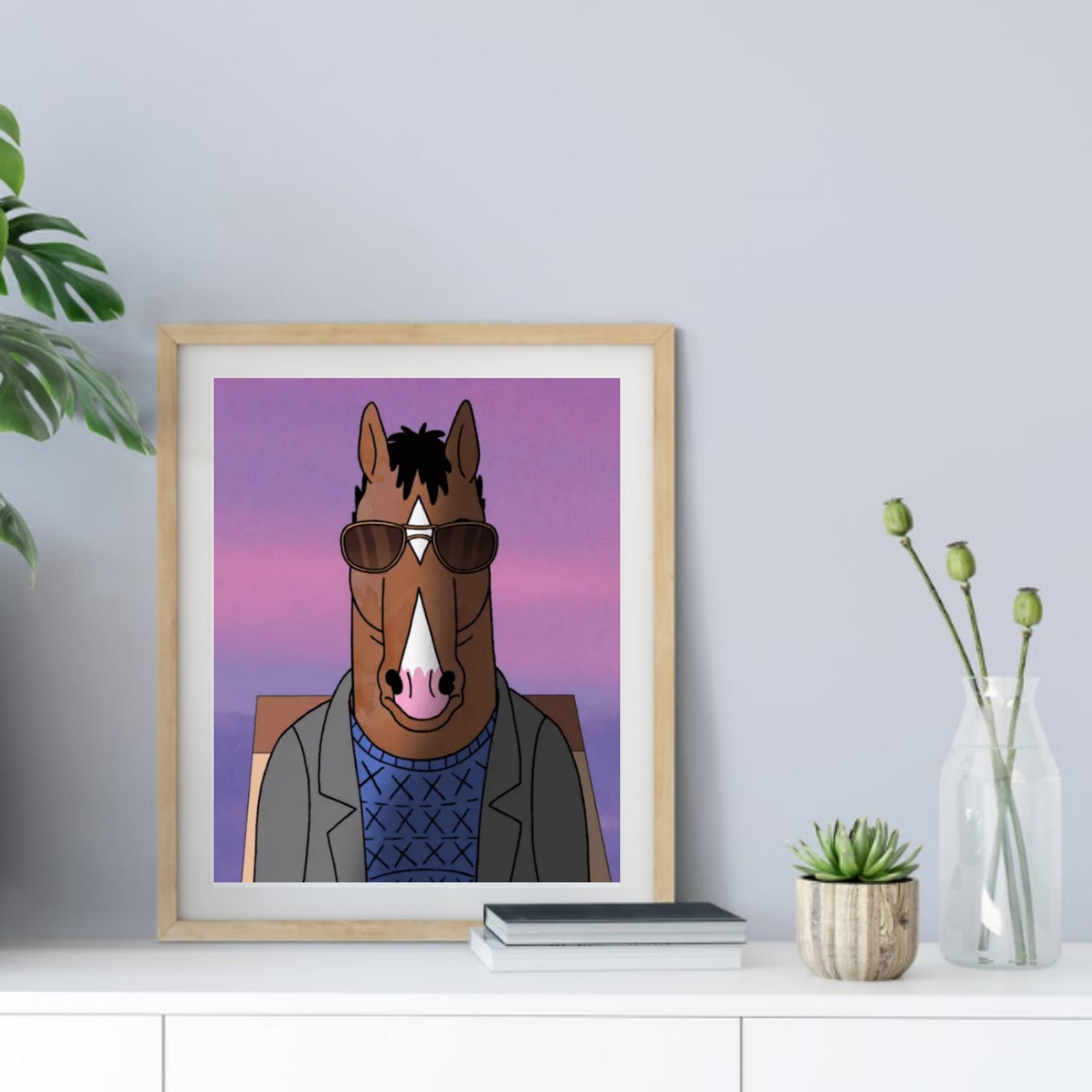 BoJack Horseman Printable Wall Art BoJack Horseman Etsy