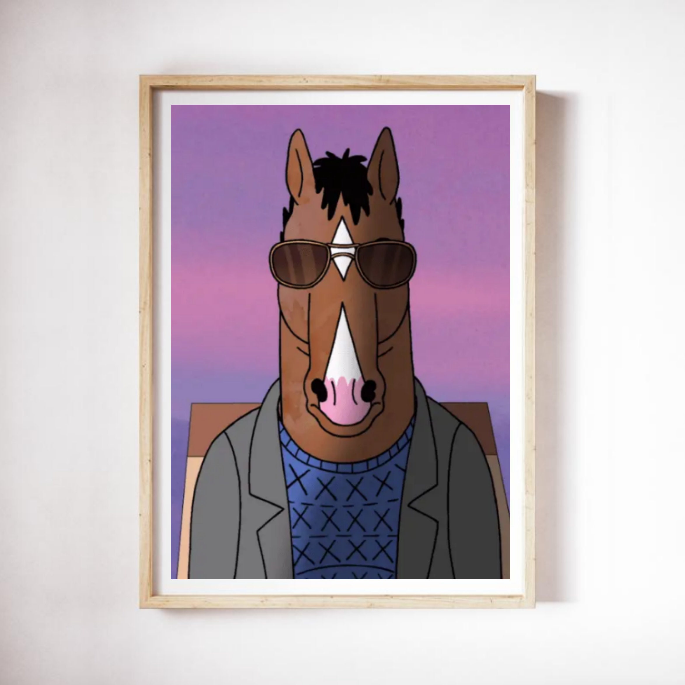 BoJack Horseman Printable Wall Art BoJack Horseman Printable Etsy