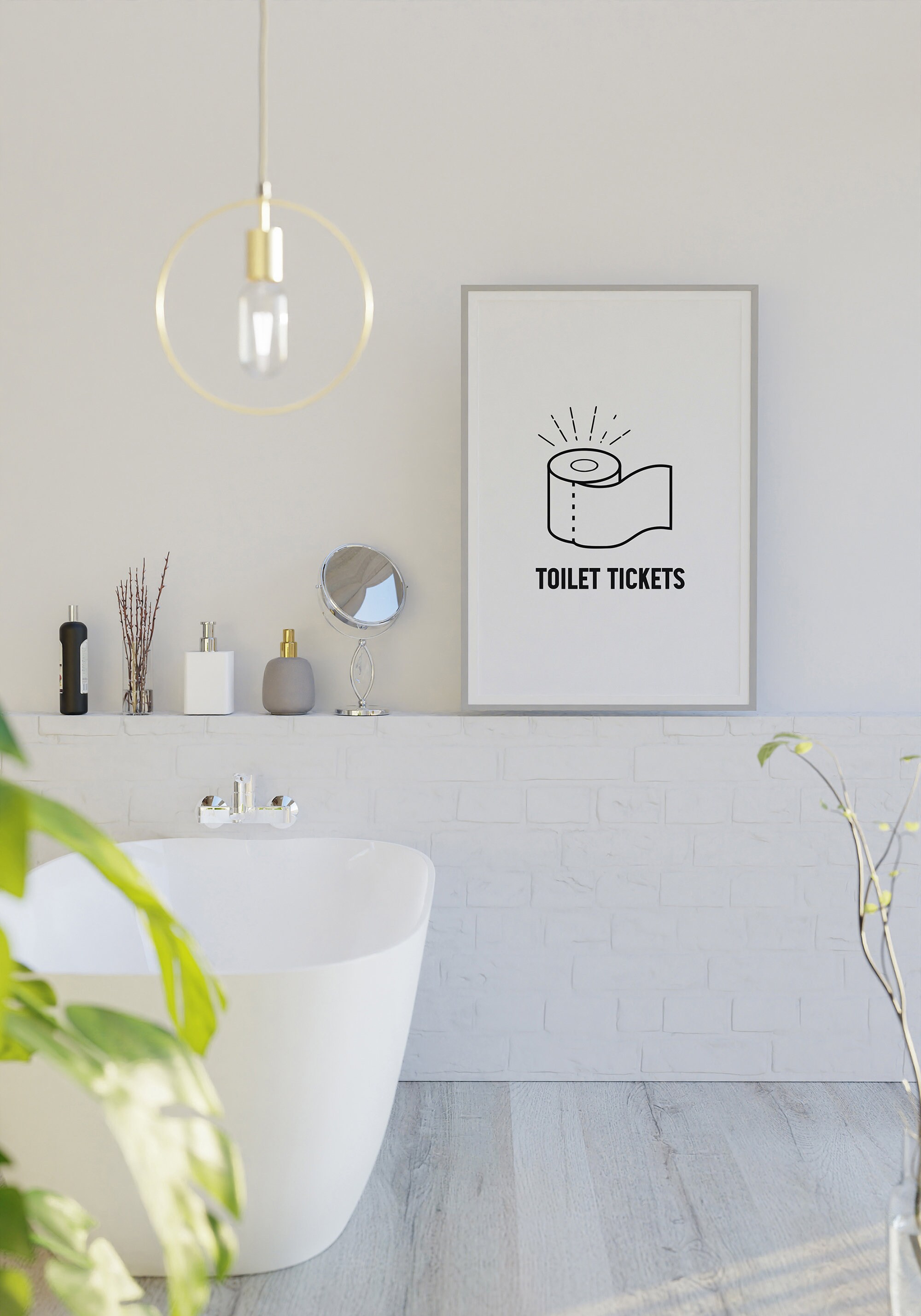 Bathroom Wall Décor PRINTABLE Art Bathroom Sign Bathroom - Etsy