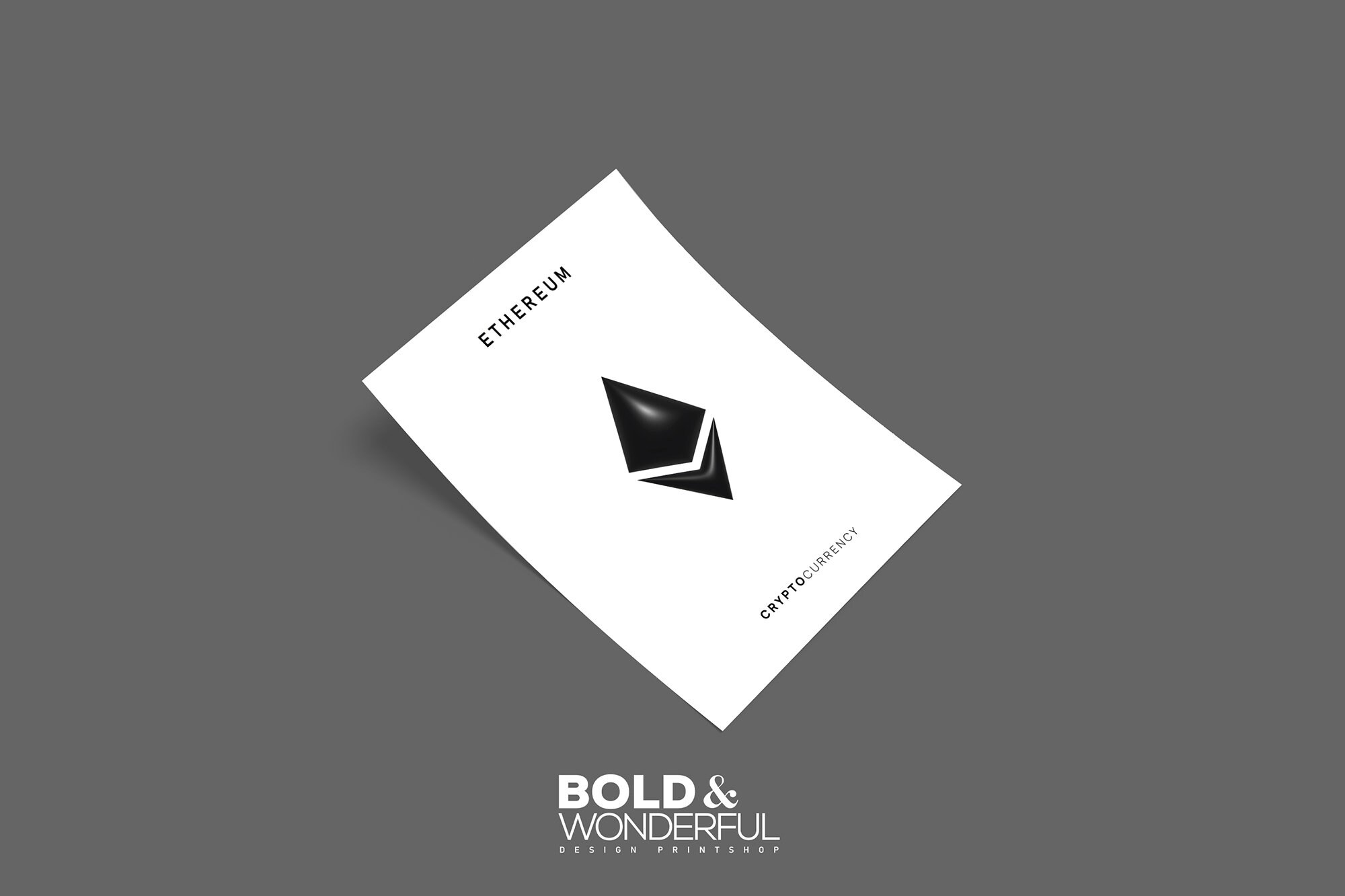 イーサリアム暗号アートプリント - 3Dブロックチェーンデザイン（デジタルダウンロード） - Etsy 日本