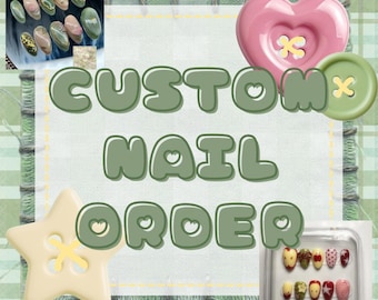 Benutzerdefinierte Press-Ons | Handgemachte Presse auf den Nägeln