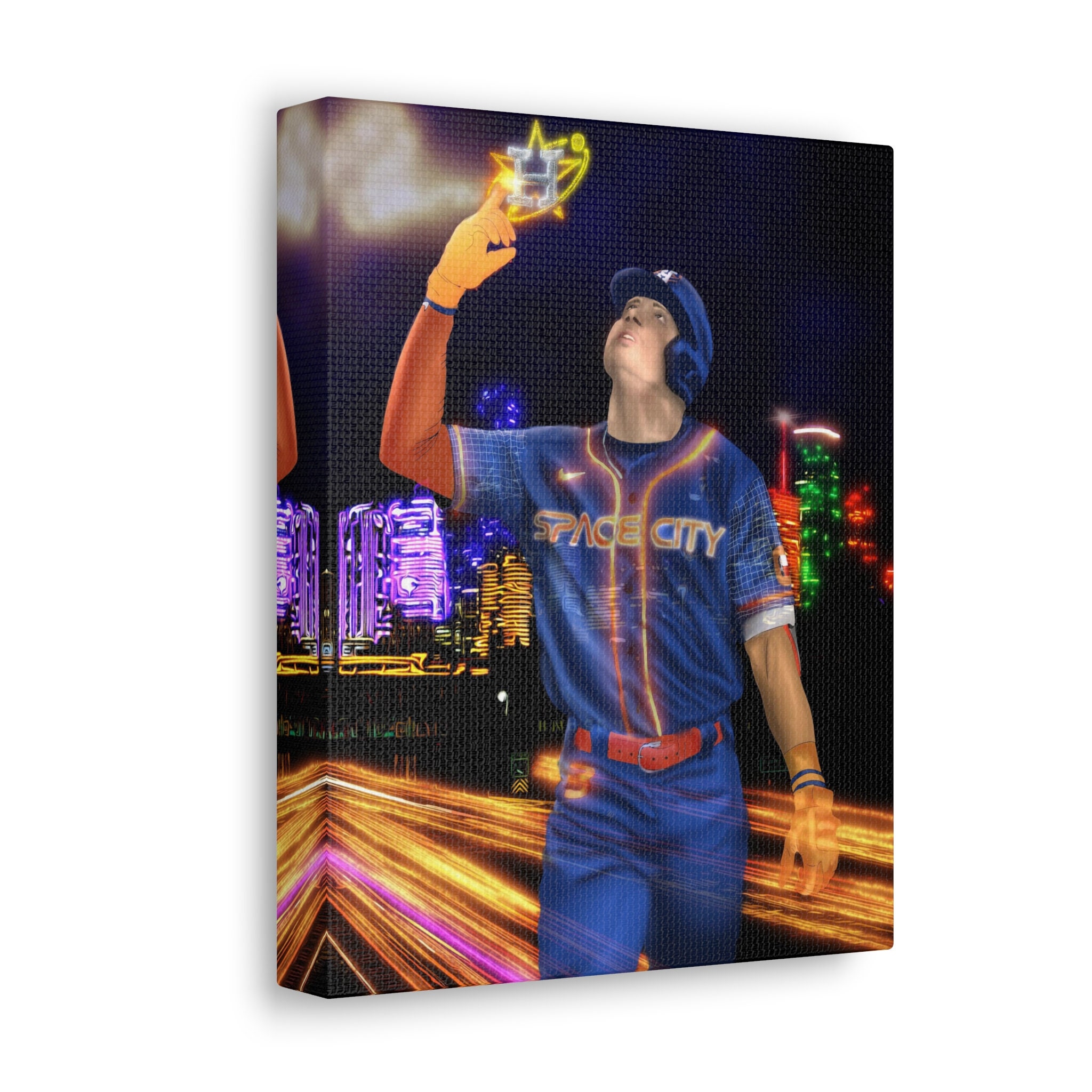 Jeremy Pena Houston Astros Canvas Wall Art Perfect Decor for 